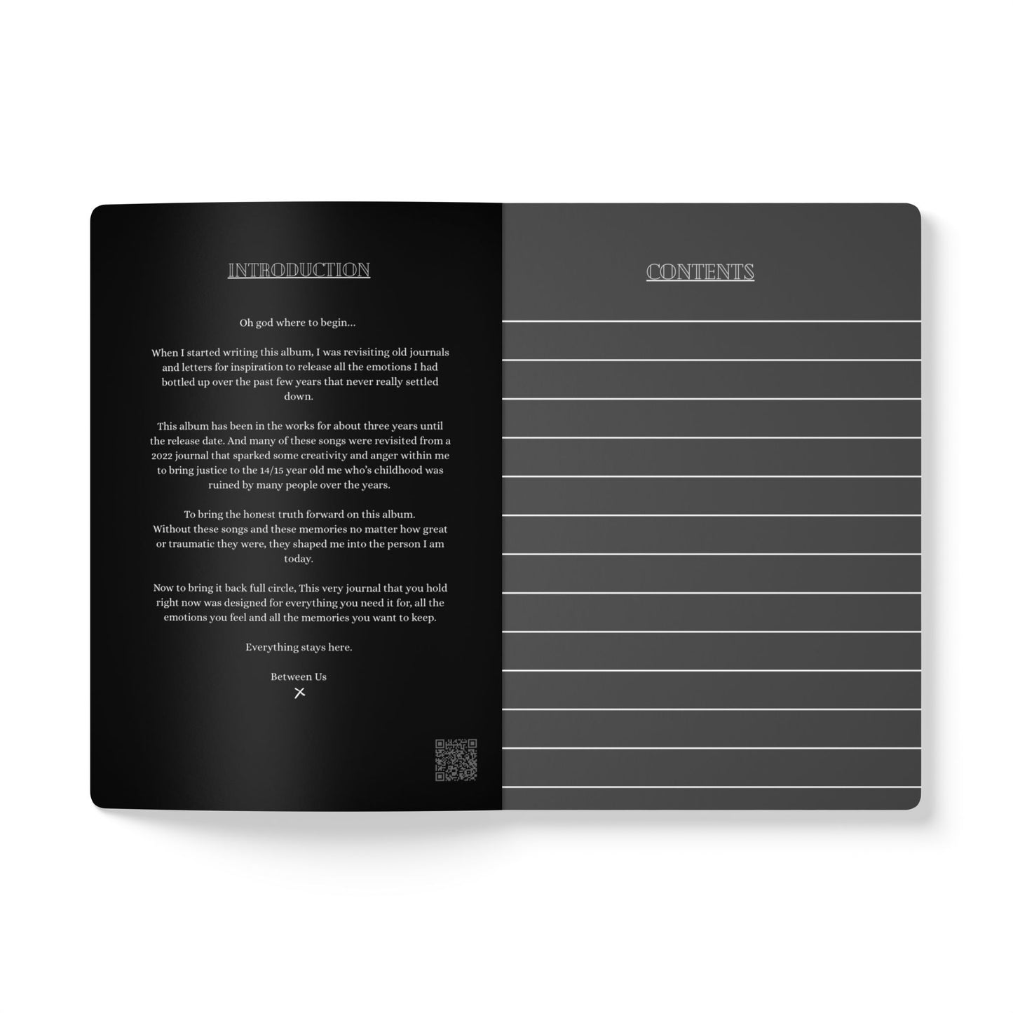Between Us - Journal